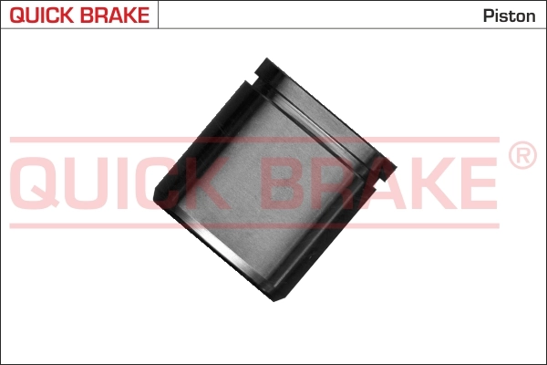 Piston, brake caliper